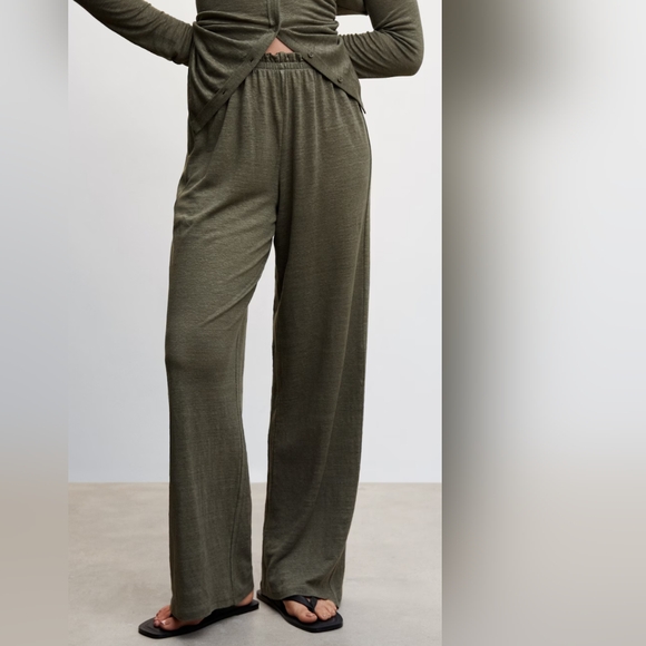 MANGO Linen knit Co-Ord - Picture 6 of 7